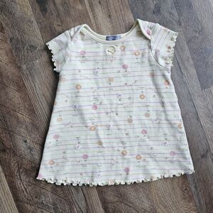 Carters vintage flower bee happy top. Size 18m